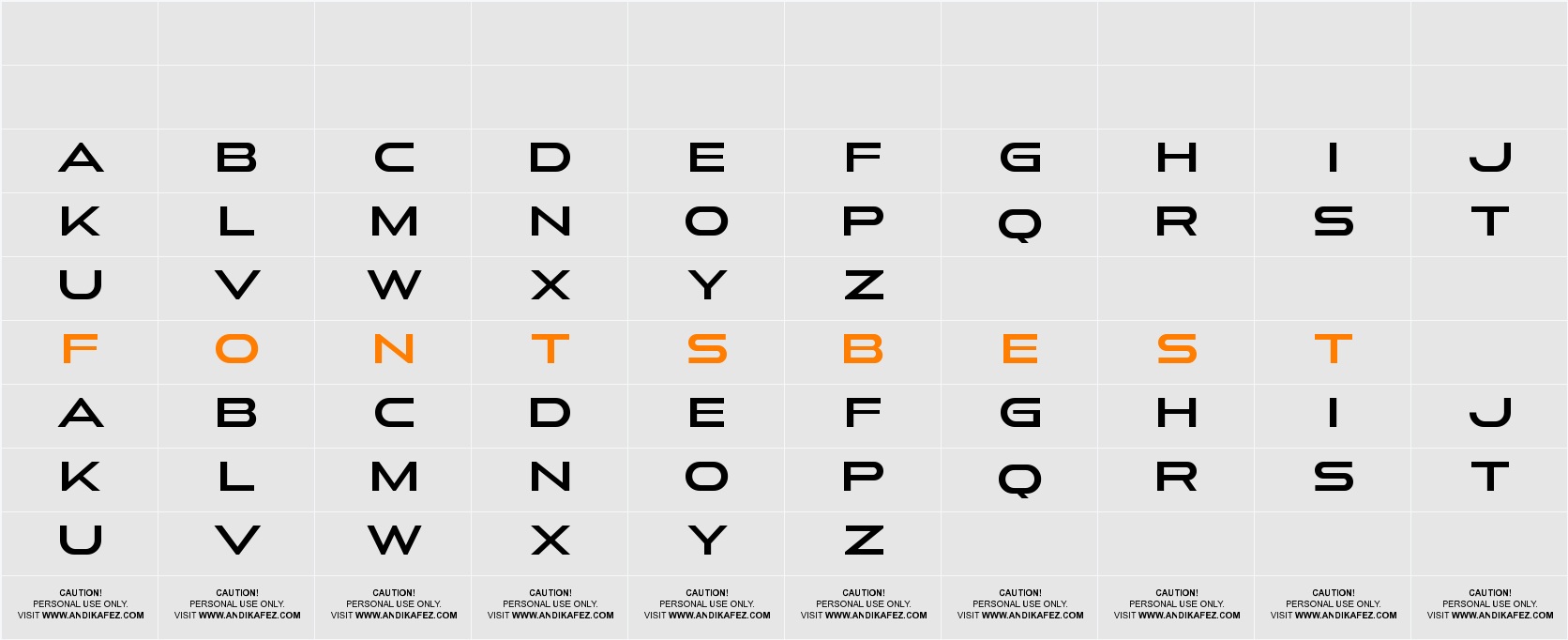 Next Sphere Semi Bold Character Map