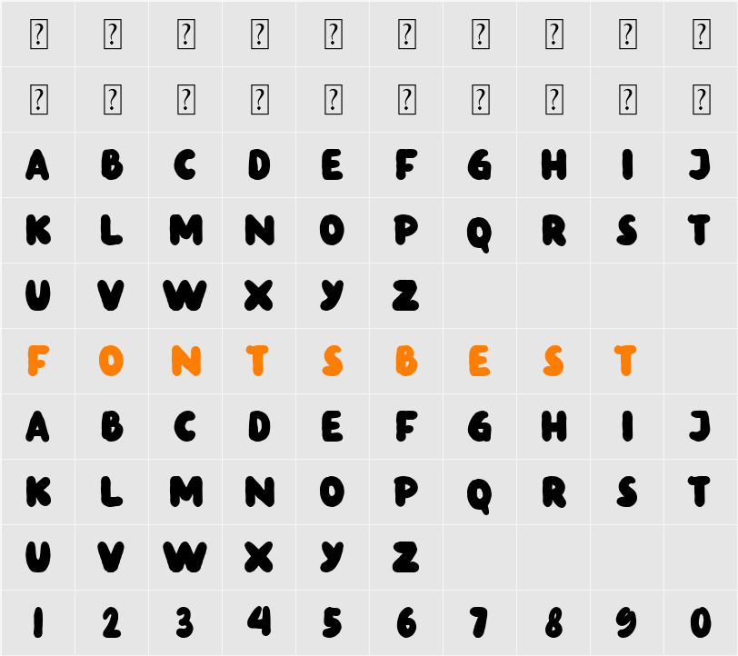 Kind Hearted Character Map
