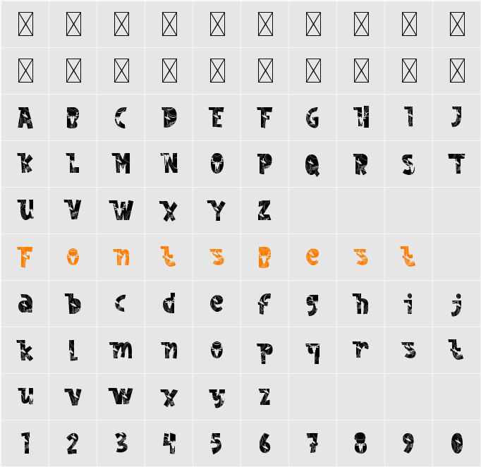 Nordic Whimsy Six Character Map
