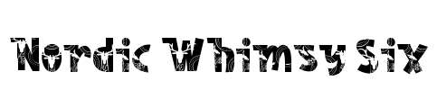 Nordic Whimsy Six Font Image