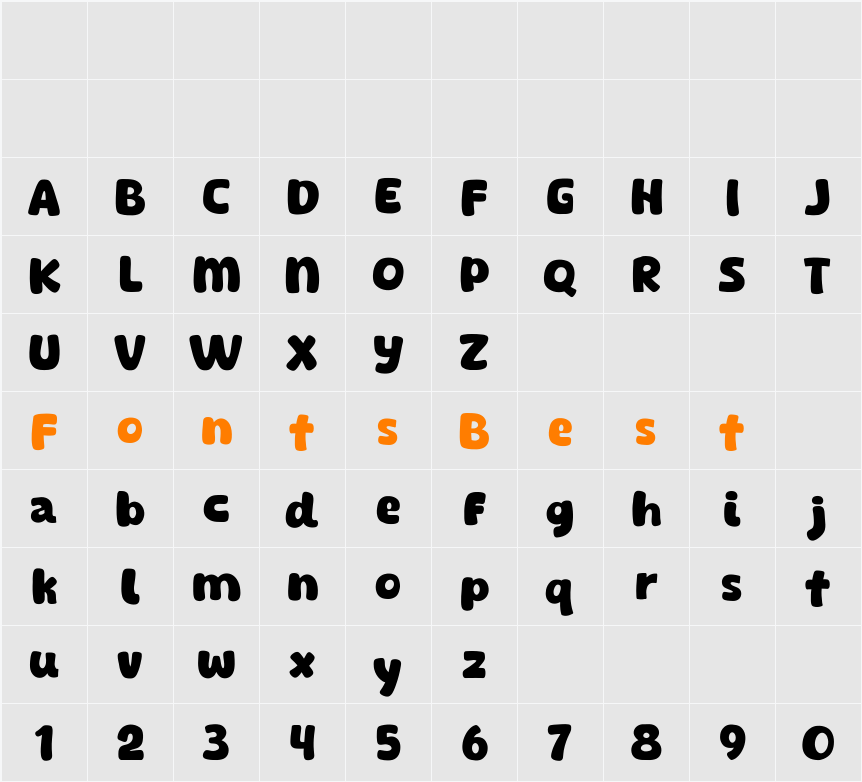 The Fruit Star Character Map