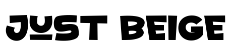 Just Beige Font Image