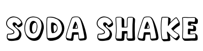 Soda Shake Font Image