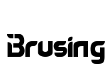 Brusing Font Image