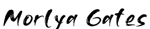 Morlya Gates Font Image