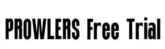 PROWLERS Free Trial Font Image