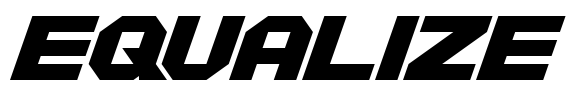 Equalize Font Image