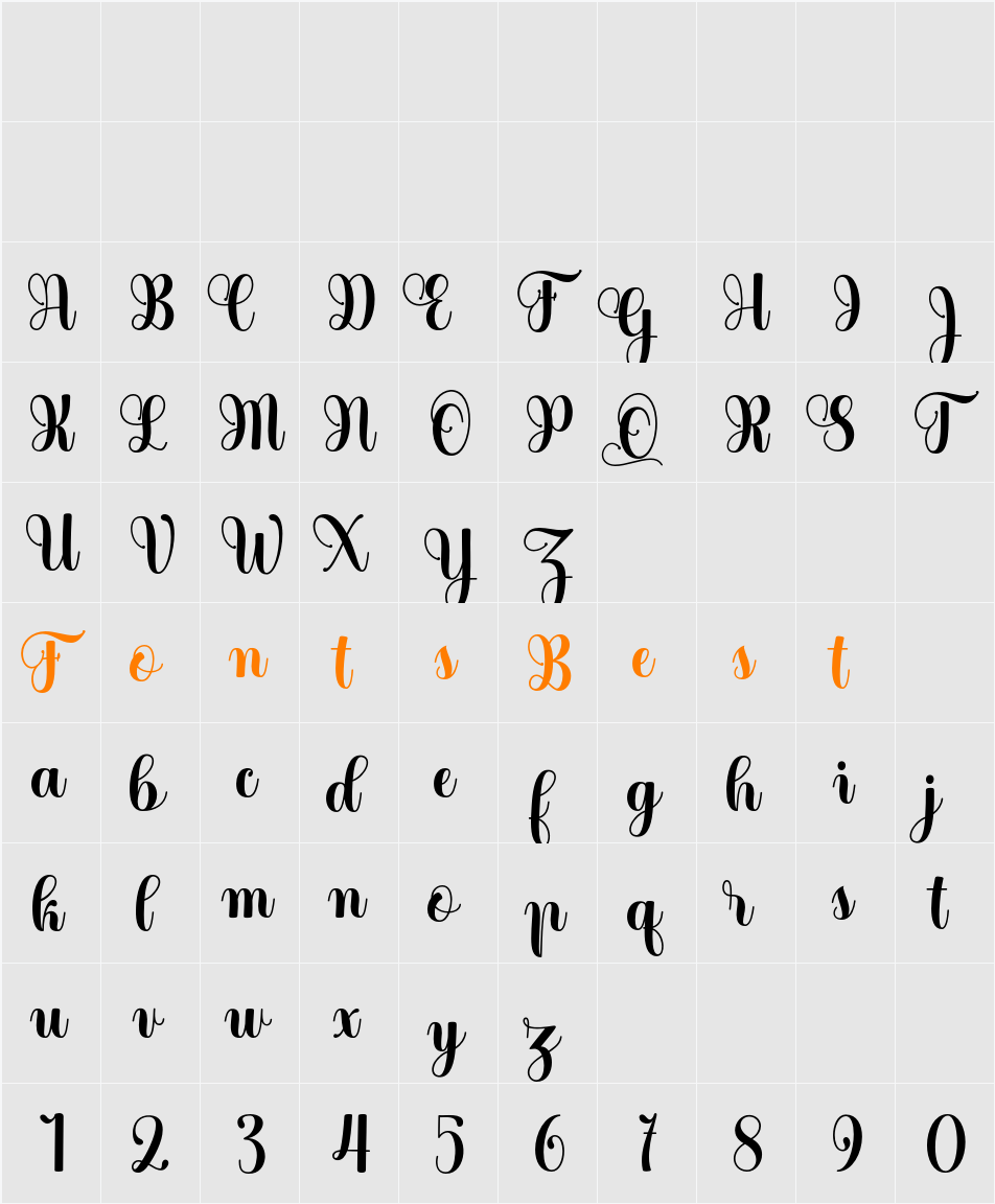 Angela Character Map