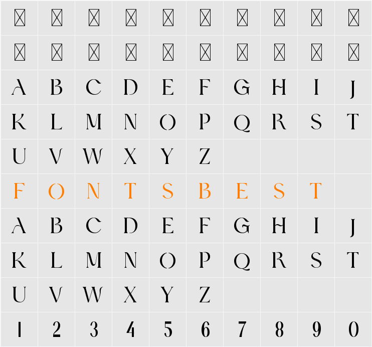 Hydrogenous Character Map