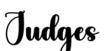 Judges Font Image
