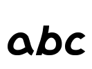 abc Font Image
