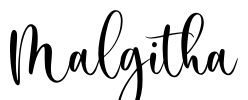 Malgitha Font Image
