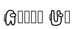 Among Us Font Image
