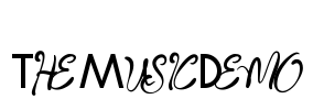 TheMusicDemo Font Image