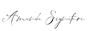 Amanda Signature