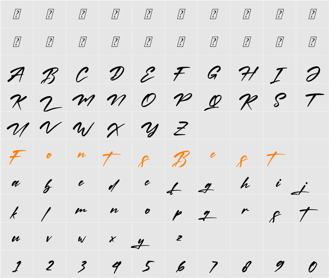 Miss Gymick Character Map