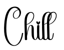 Chill Font Image