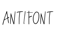 ANTIFONT Font Image