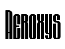 Aeroxys Font Image
