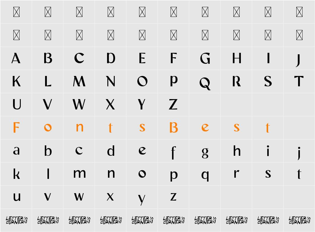 Magista Demo Character Map