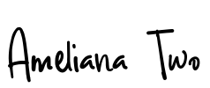 Ameliana Two Font Image