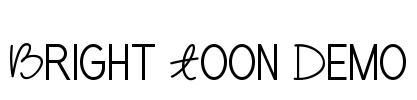 Bright Toon Demo Font Image