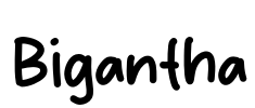 Bigantha Font Image