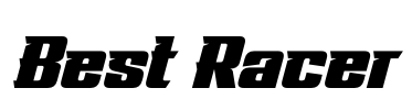 Best Racer Font Image