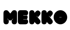 Mekko Font Image