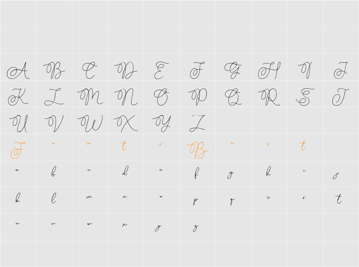 Andrew Britton Character Map