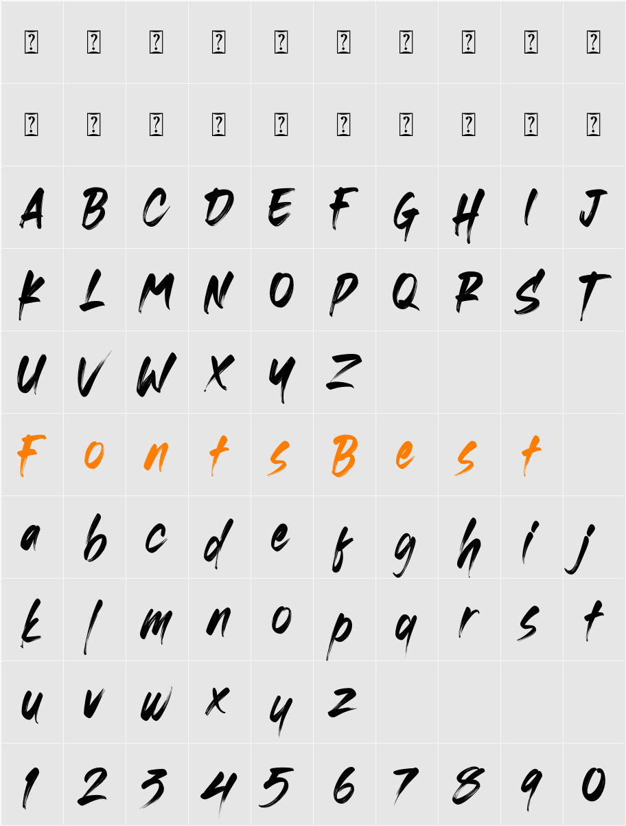 Sephiro Character Map