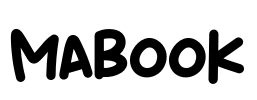 Mabook Font Image