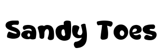 Sandy Toes Font Image