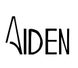 Aiden Font Image