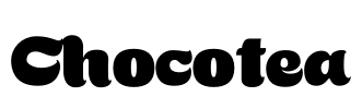 Chocotea Font Image