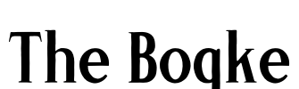 The Boqke Font Image