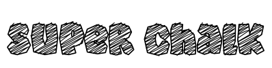 Super Chalk Font Image