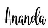 Ananda Font Image