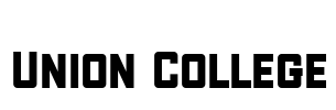 Union College Font Image