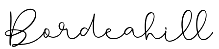 Bordeahill Font Image