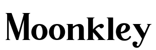 Moonkley Font Image