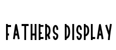 Fathers Display Font Image