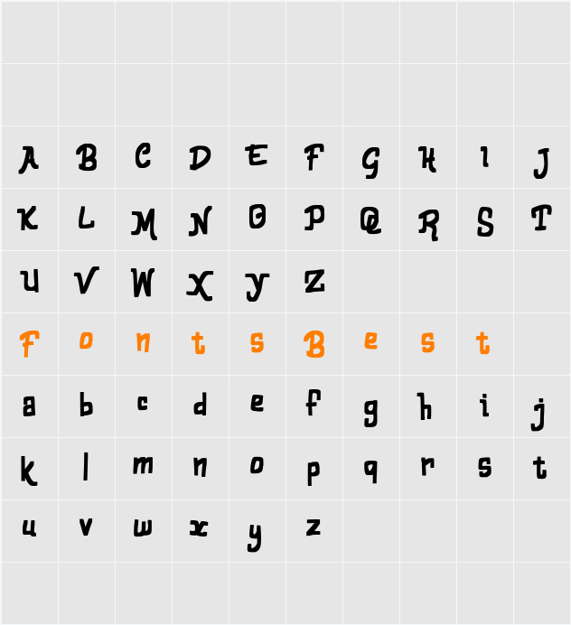 Adabra FREE Character Map