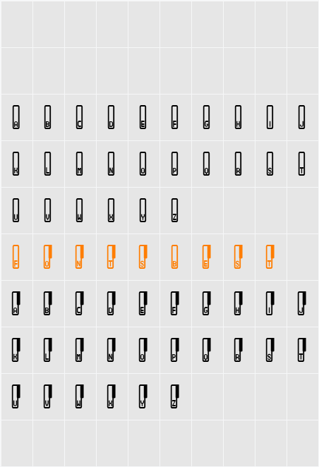 Yamaha Character Map