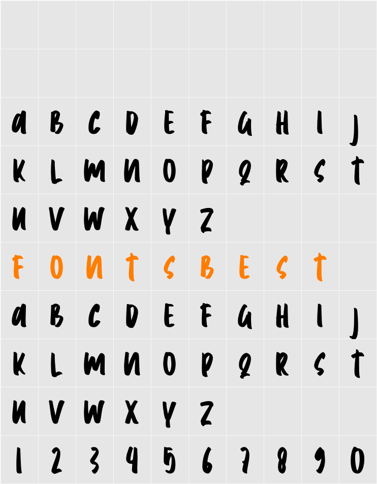 Zayboy Character Map