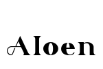 Aloen Font Image