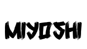 Miyoshi Font Image
