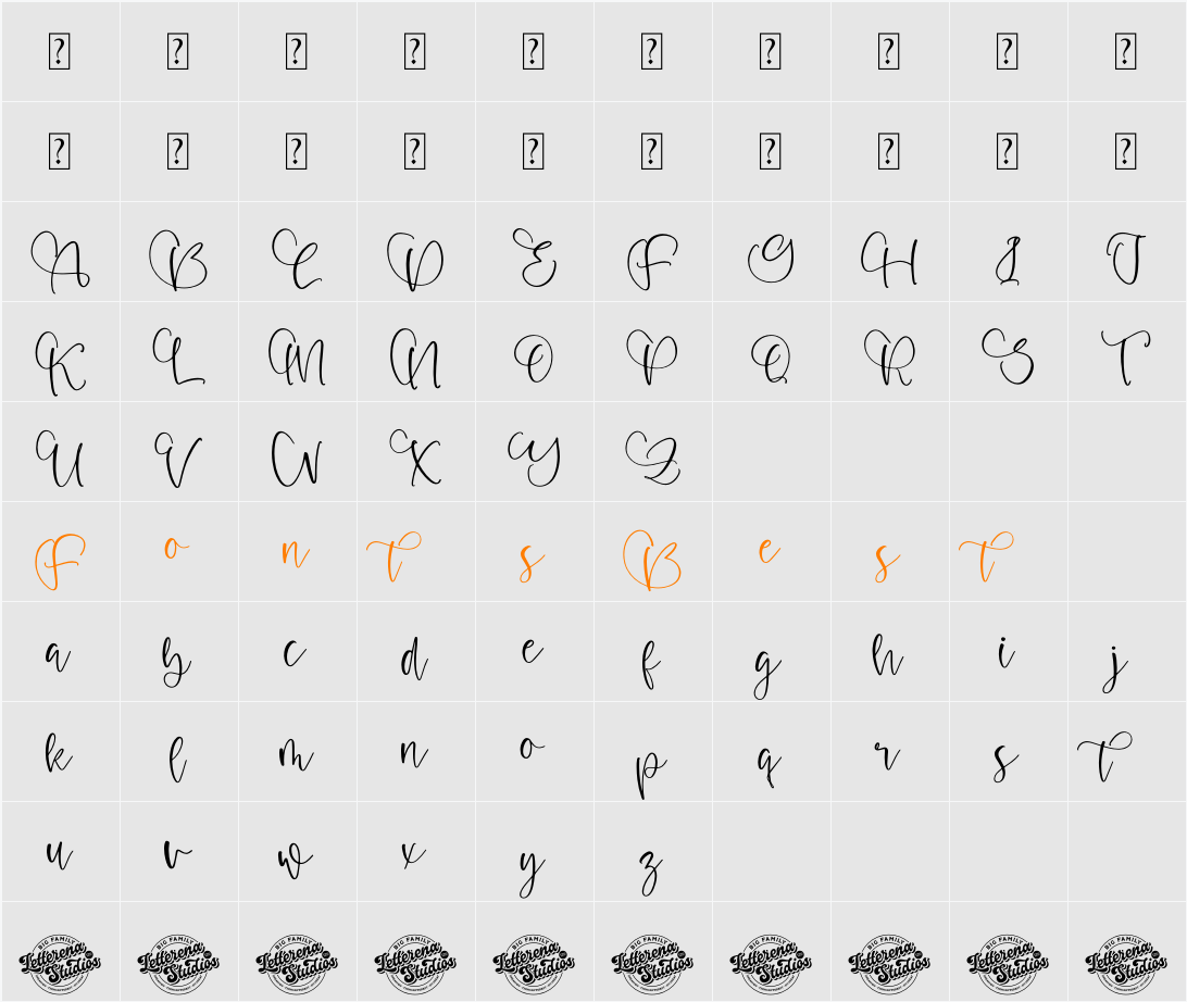 Marigold Sacred DEMO VERSION Character Map