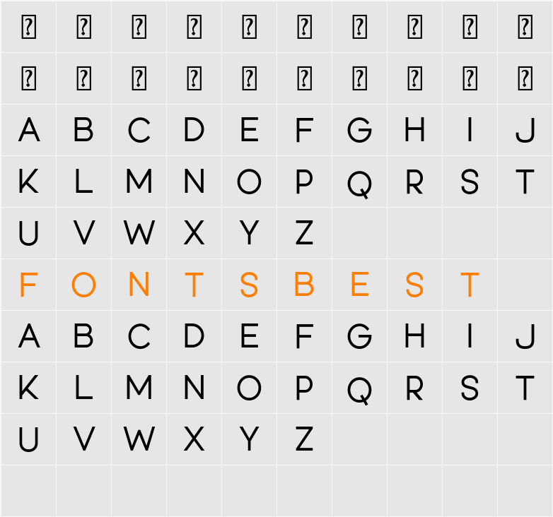 Artistry Character Map