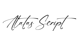 Alatas Script Font Image